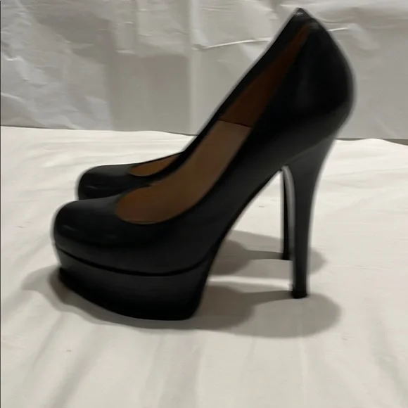FENDI Décolleté black platform heels FF size 36.5 - Picture 3 of 6